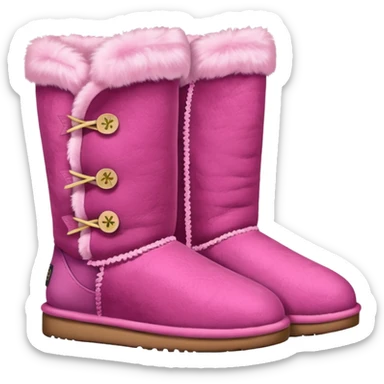 Pink Uggs sticker