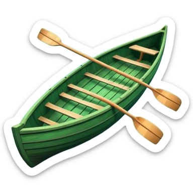 underwater row boat sticker