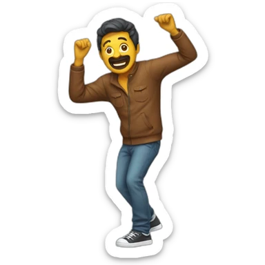 Man who did a dab sticker