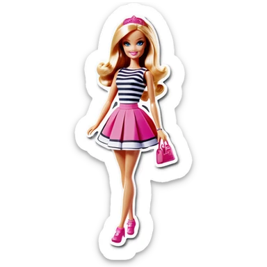 Barbie  sticker
