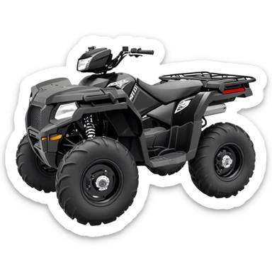 ATV - Polaris Sportsman 570 (Model Year: 2022) (Iconic colour: Black) sticker