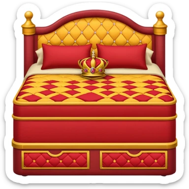 gryffindor red and gold bed sticker