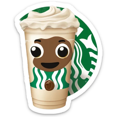 Starbucks Frappuccino sticker