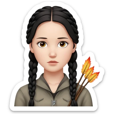 Katniss everdeen sticker