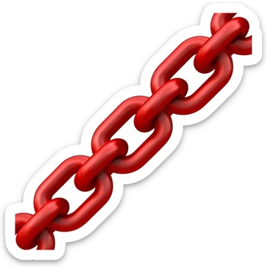 ⛓️ same no changes this emoji but i need this emoji in to red colour sticker