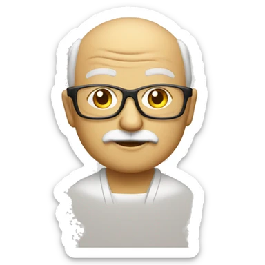 wise post enlightenment therapist guru sticker