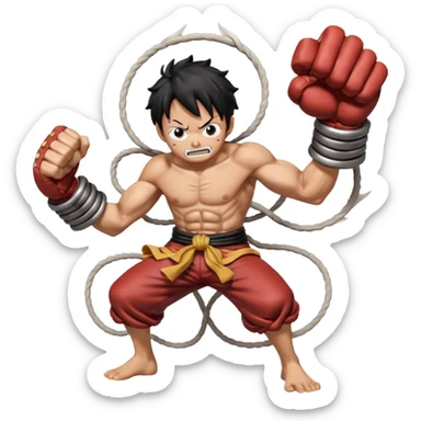 Luffy gear5 sticker
