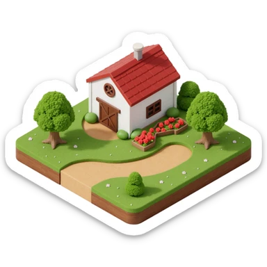 sprite sheet of an upgradable farm sticker