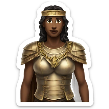 high-fashion breastplate of the Biblical times sticker