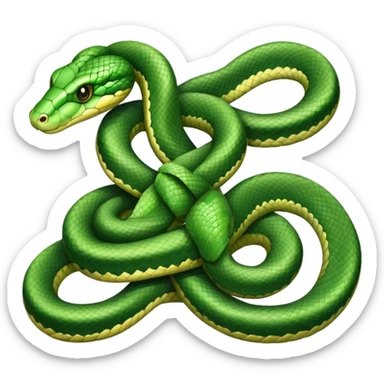 python snake sticker