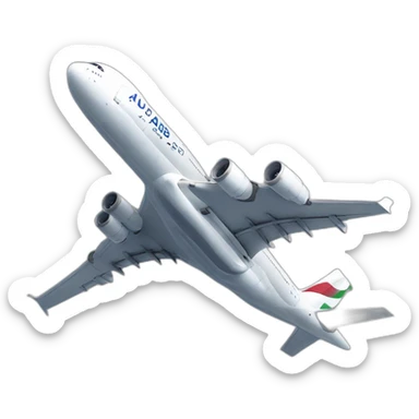 Airbus A380 sticker