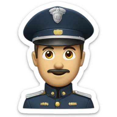 gendarme sticker