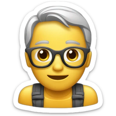 Chat avec des ecouteurs sticker