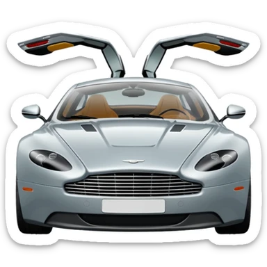 aston martin doors open sticker
