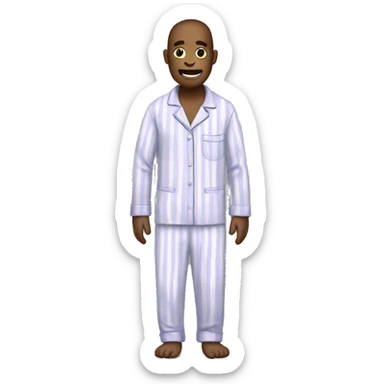 pyjama sticker