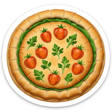 galette de légume comme des galette de pomme de terre sticker