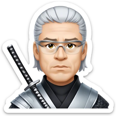 Modern Samurai sticker