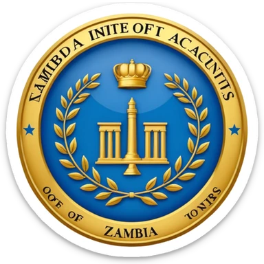 make an emoji using the Zambia institute of chartered accountants logo sticker