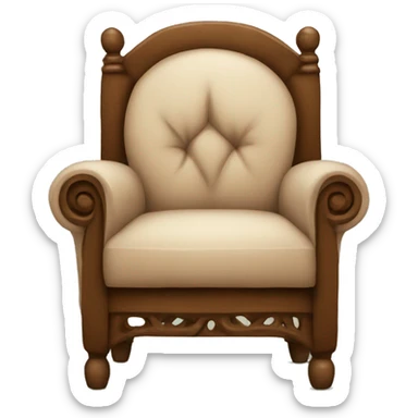 indian armchair sticker