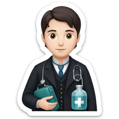 A VICTORIAN DOCTOR sticker