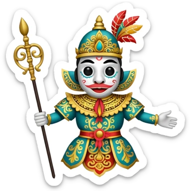 wayang sticker