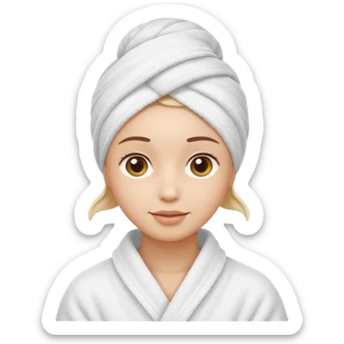 Spa timeemoji sticker