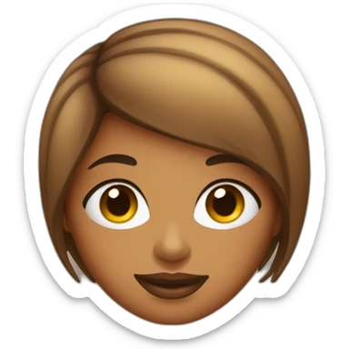 Chica africana negra sticker