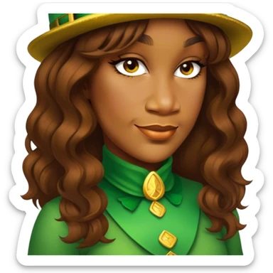 Celebratory Leprechaun sticker