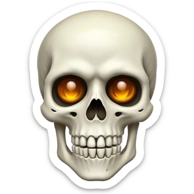 squelette monstre sticker