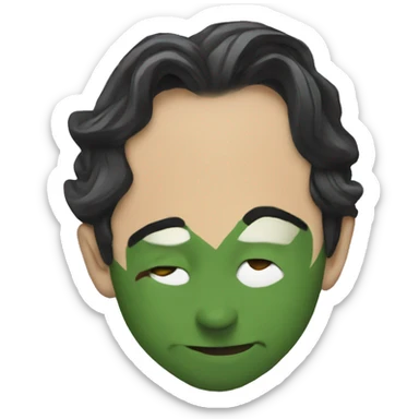 Loki heart kiss emoji  sticker