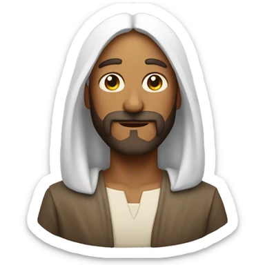 1. Un personaje original relacionado con jesus sticker