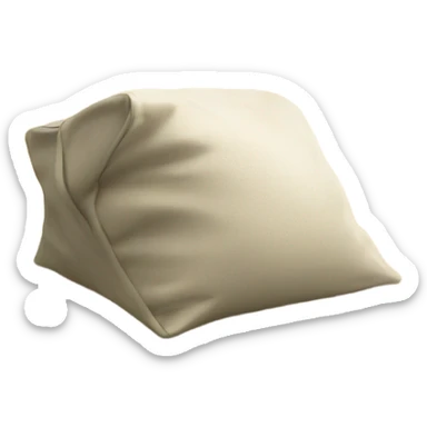 Sand bag on golf course sticker