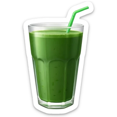spinach juice sticker
