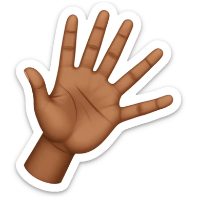 West side hand sign sticker