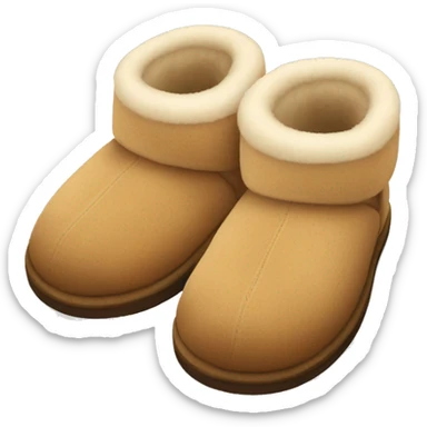 Ugg slippers sticker