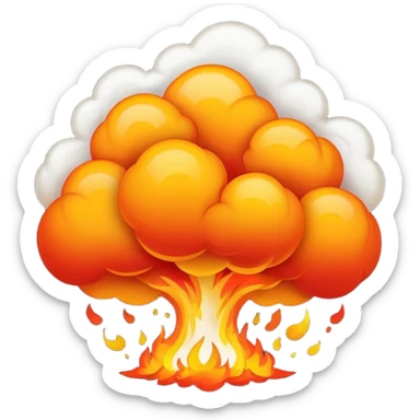 Explosions sticker