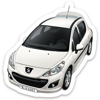 Peugeot 207 sticker