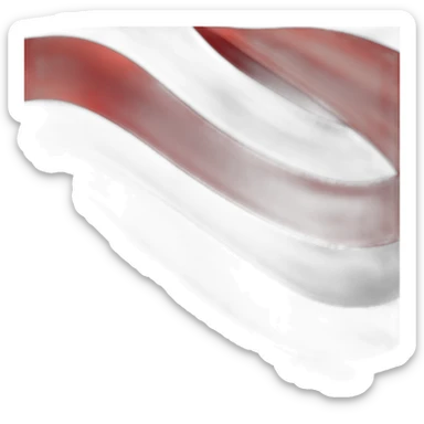 Bandera de Perú dos líneas negras y una línea blanca  sticker