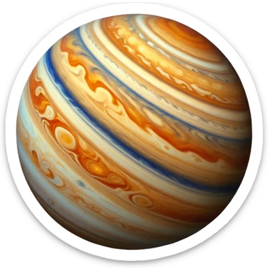 Make a Jupiter emoji sticker