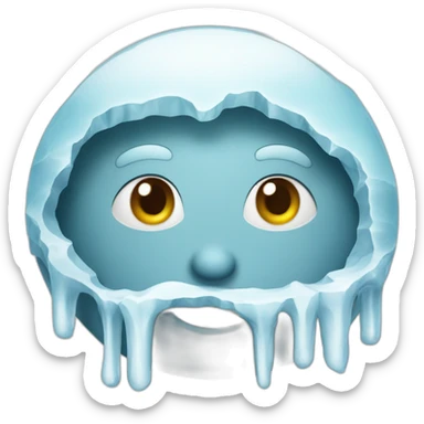 Antartida ice sticker