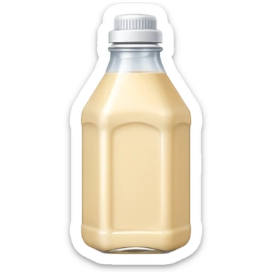 condensed milk squeeze bottle sticker