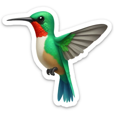 colibri sticker