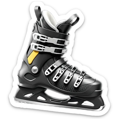 chaussure ski sticker