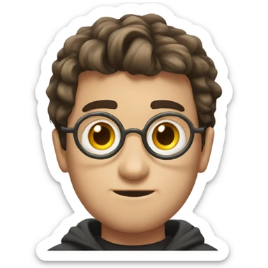 Harry, Harry Potter with lighting scar on forhead sticker