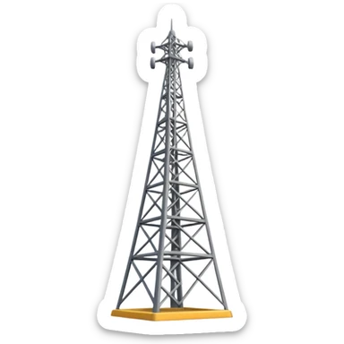 telephone tower sticker