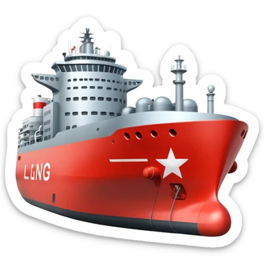 lng ship sticker