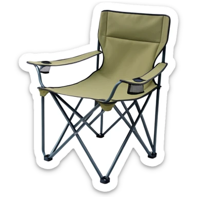 camping folding chair sticker