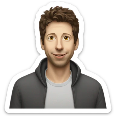 sam altman sticker