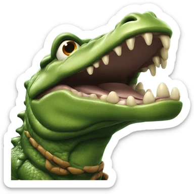 Greasy gators  sticker