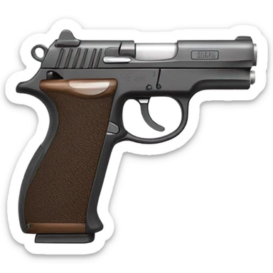 Gun  sticker